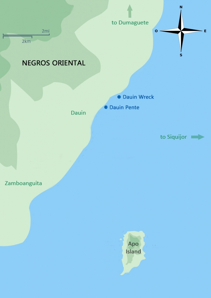 Spot "Dauin Wreck"