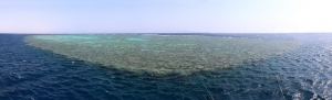 Vue panoramique du récif de Panorama Reef