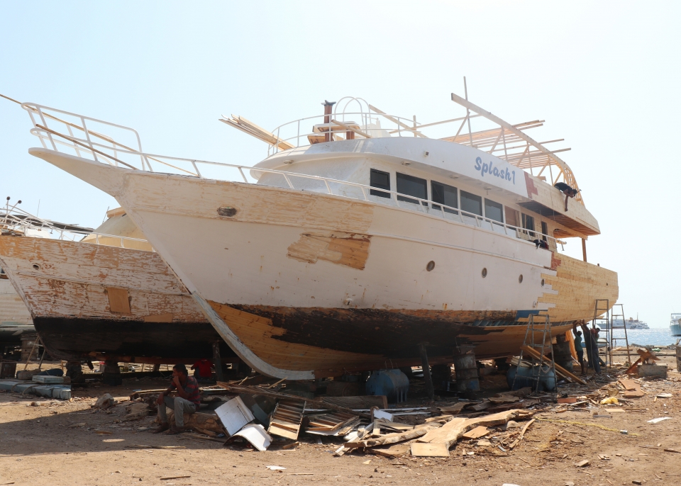 Visite du chantier naval