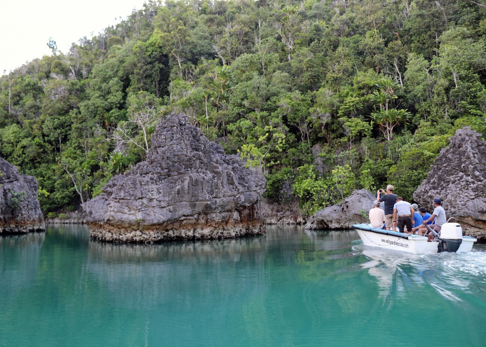 Site Panoramique sur l'île de Penemu