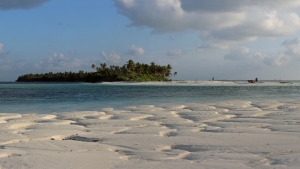 Apéritif sur une île