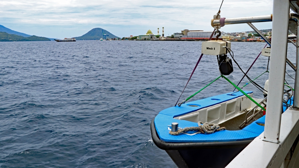 Sortie de Ternate en direction de Pulau Tidore