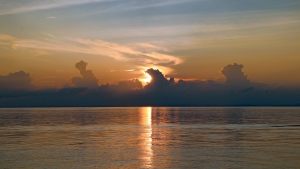 Lever de soleil à Goraichis