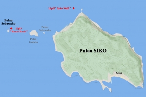 2 Spots sur Pulau Siko