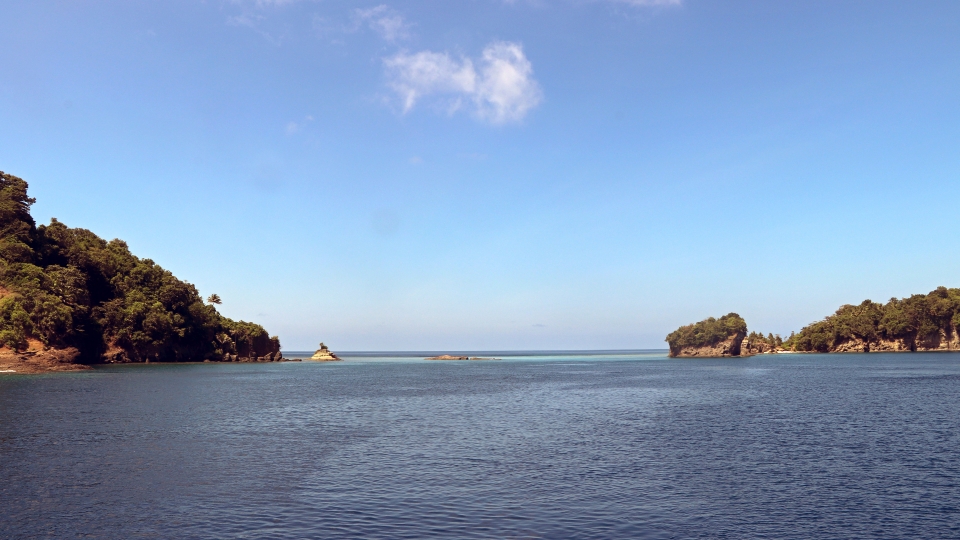 Paysage au départ de Pulau Batu Adu Kecil (pour Pulau Siko)