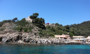 L'île de Porquerolles, château Sainte-Agathe