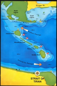 Spots de plongée du Détroit de Tiran