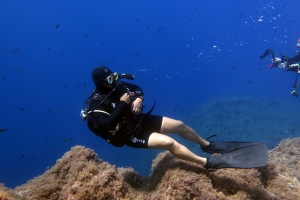 Site de Gozo, spot "San Dimitri Point"