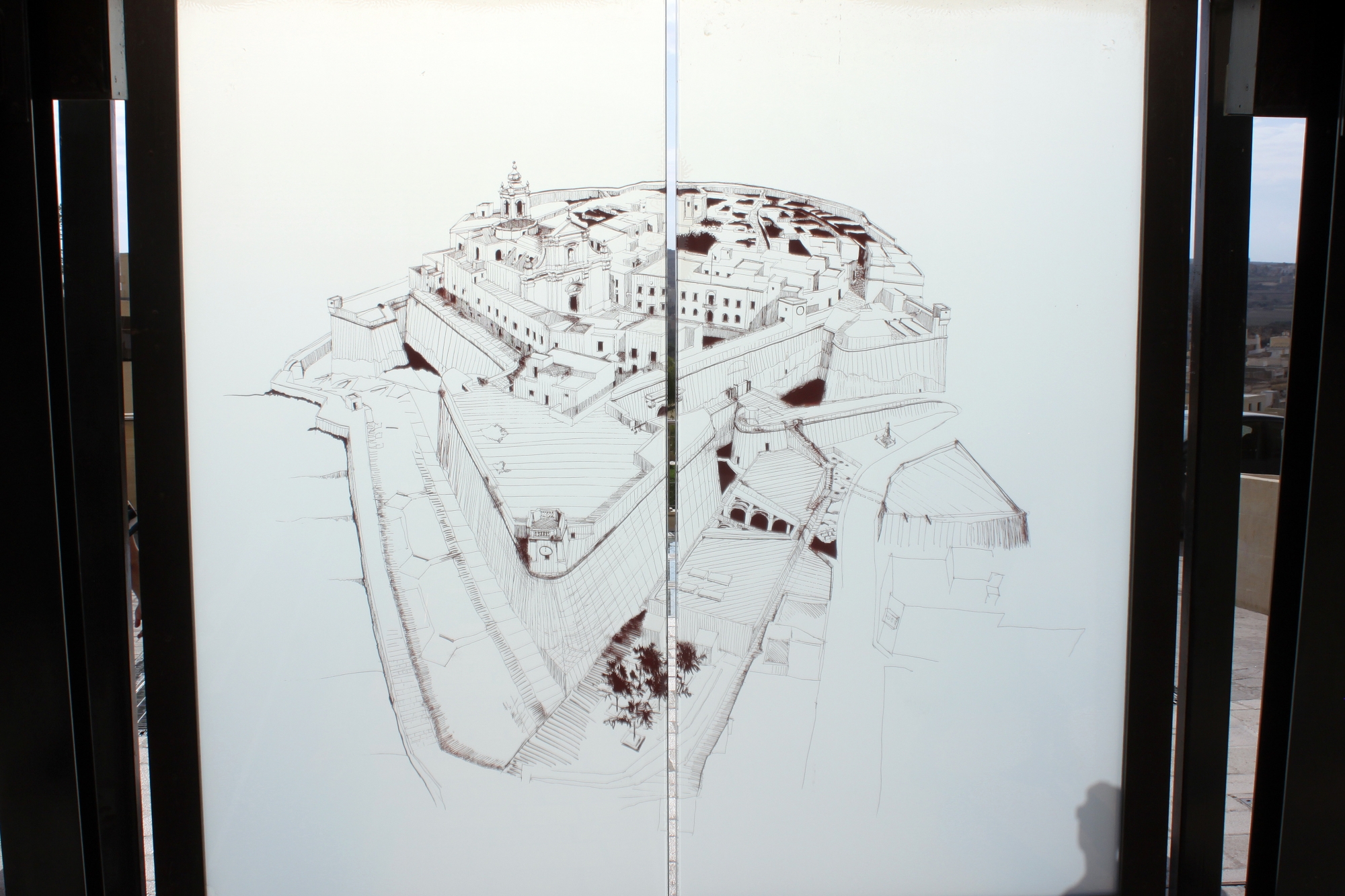 Plan de la citadelle de Victoria