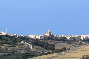 Panorama de la citadelle de Victoria : Ix-Xewkija