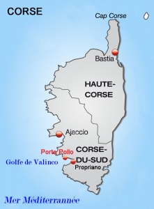 .11 Carte Corse-Porto Pollo