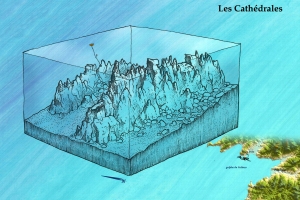 Site de Corse, spot "Cathédrale"