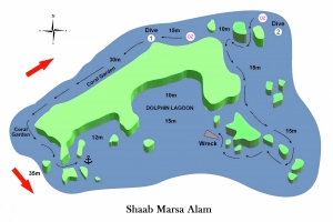 Site de Marsa Alam, spot "Shaab Marsa Alam"