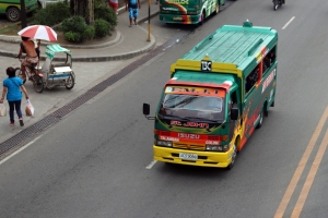 Les jeepneys, véhicules dépaysants !