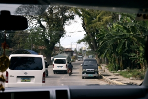Sortie de Cebu, sans fin car la métropole s'étend largement autours de la ville